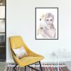 Watercolor print Touched by Clouds and Sun - a Feathered Kiss Fine Art - Sara Baptista