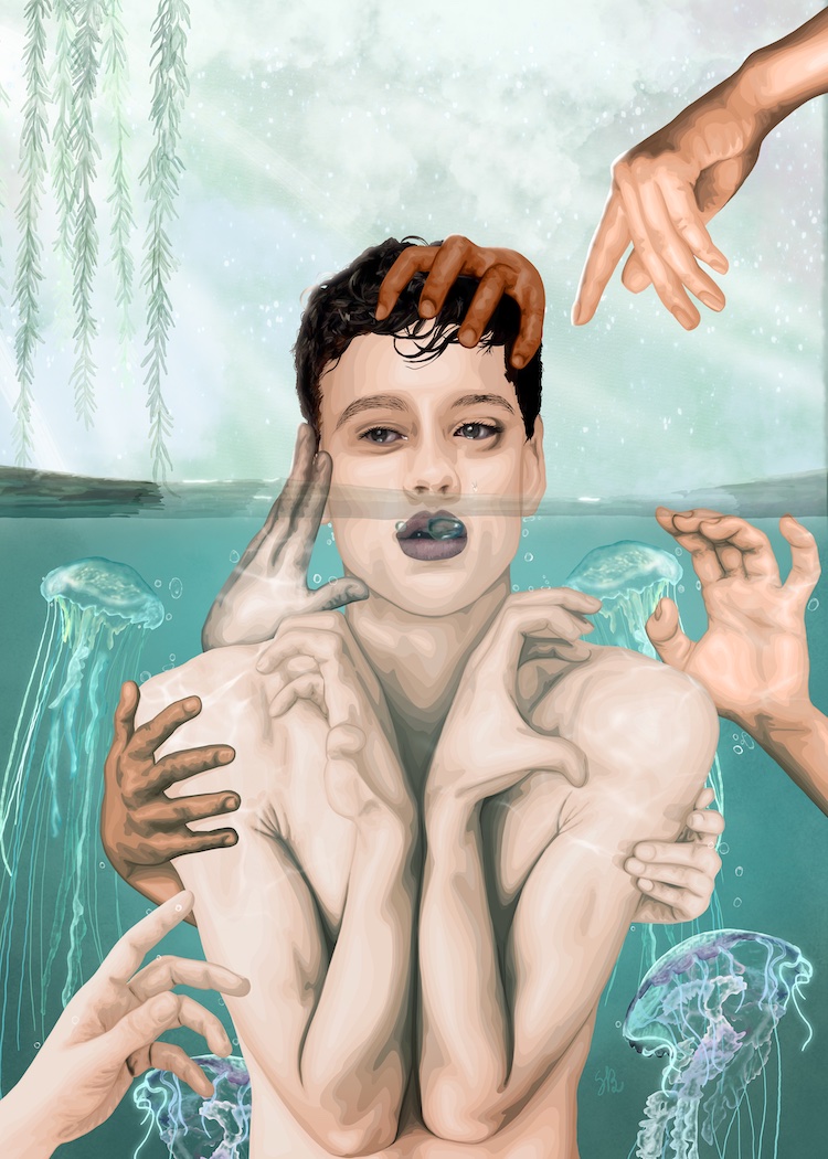 Digital Art- 1 The Overwhelming Overload - Sara Baptista