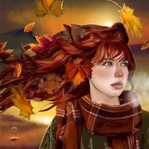 Digital Art- Autumnal Cold- Sara Baptista
