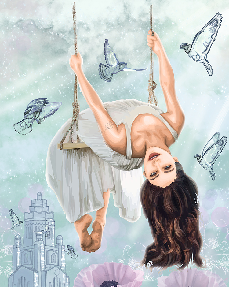 Digital Art- Freedom Swing- Sara Baptista