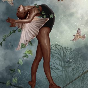 Digital Art- Tightrope of Womanhood- Sara Baptista
